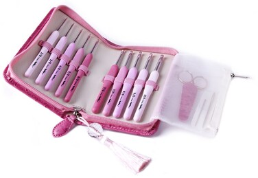 Tulip Crochet Hook Pink One Size