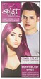 Splat Berry Blast Semi Permanent Hair Dye Kit with Bleach 1 Application Includes Purple Pink Hair Dye Oxide  Bleach Powder Vegan  Cruelty Free Hair Color