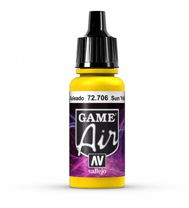 Vallejo Game Air Sun Yellow Paint