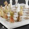 Radicaln Marble Chess Set 12 Inches White and Green Onyx Handmade Chess Sets for Adults  1 Chess Board  32 Chess Pieces  Chess Game Set for 2 Players  Outdoor Board Game