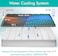 Adamson B10 Bed Cooling System  Twin 75 L x 39 W  New 2024100 Cotton Mattress Cooling Bed Pad for Night Sweats  Water Bed Cooler Ideal for Hot Sleepers  Improved Mattress Cooling System