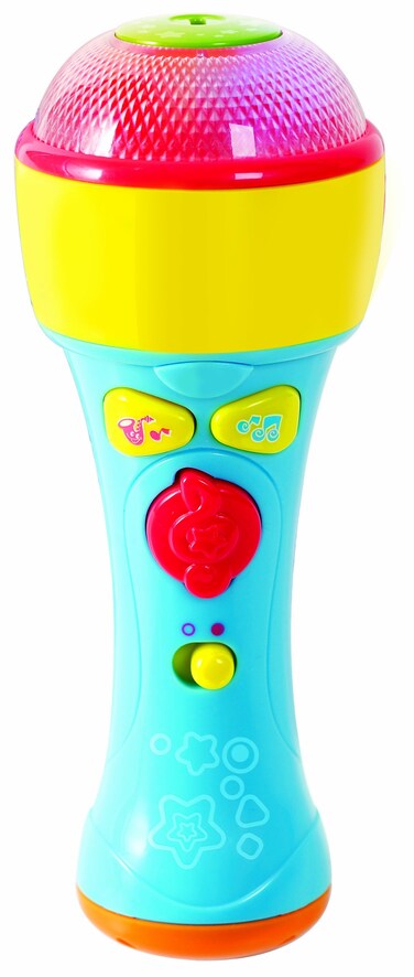 PlayGo Tiny Musicians Sing Along Mic Music Player with built in Speakers Preprogrammed Music For 18 Months  Up