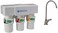 Aquasana 3Stage Under Sink Water Filter System  Kitchen Counter Claryum Filtration  Filters 99 Of Chlorine  Brushed Nickel Faucet  AQ530055