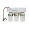 Aquasana 3Stage Under Sink Water Filter System  Kitchen Counter Claryum Filtration  Filters 99 Of Chlorine  Brushed Nickel Faucet  AQ530055