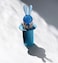 Alessi Magic Bunny Toothpick Holder Black