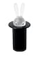 Alessi Magic Bunny Toothpick Holder Black