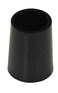 Bohning 335472 Black Metalwood Golf Ferrules 12Pack Length 625Inch