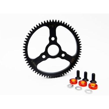 Hot Racing SERVO268 Steel Spur Gear 68T 08 ModOrange  TRA