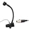 YPA M613XLR Instrument ClipOn Cardioid Condenser Microphone for SaxBrass with Integrated Shock Mount and Attached Preamplifier XLR