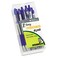 Zebra 22220 ZGrip Retractable Ballpoint Pen Blue Ink Medium Dozen
