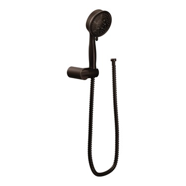Moen 3636EPORB Four Function EcoPerformance Handheld Shower with Wall Bracket and 69Inch Hose Oil Rubbed Bronze