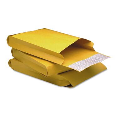 Quality Park Redi Strip Expansion Envelope 9 x 12 x 2 Kraft 25Pack 93334