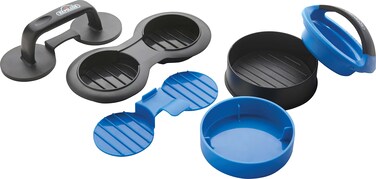 Napoleon Barbecue Grill Accessory  70060  Gourmet Burger Press Kit  Hamburger Press Slider Press Make Homemade Hamburgers and Sliders Easily Make Stuffed Burgers on BBQ Dishwasher Safe