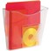 Deflecto EuroStyle DocuPocket Wall File Organizer Clear Single Pocket 10 x 1025 x 4 63001
