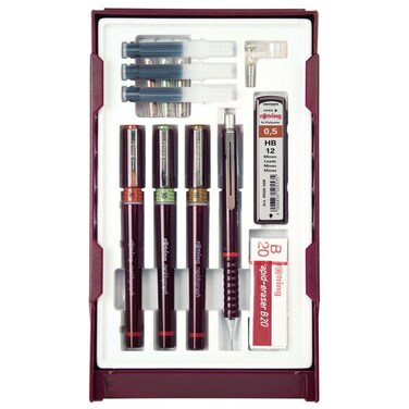 rOtring Rapidograph Technical Drawing Pen Junior Set