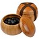 Yellow Mountain Imports Bamboo 2Inch Reversible 19x1913x13 Go Game Set Board with Double Convex Yunzi Stones and Bamboo Bowls  Classic Strategy Board Game BadukWeiqi