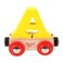 Bigjigs Rail Rail Name Letter A Yellow