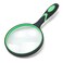 Large Magnifying Glass 10X Handheld Reading Magnifier for Seniors  Kids  100MM 4INCHES Real Glass Magnifying Lens for Book Newspaper Reading Insect and Hobby Observation Classroom Science Green
