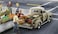 Autoscene Pauls Fresh Produce Pickup Truck wFigures HO Scale Woodland Scenics