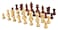 Morrigano Weighted Wood Chess Pieces 25 Inch King Pieces Only No Board