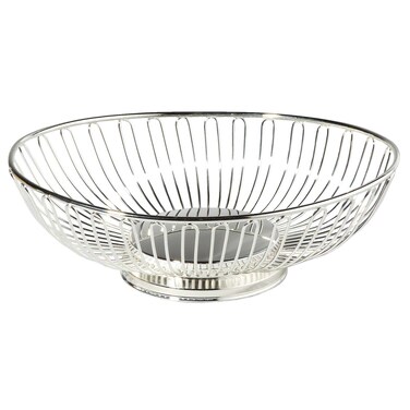 Elegance Heim Concept 11inch Silverplated Oval Basket