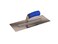 Bon 83228 Pro Plus Carbon Steel 13Inch by 5Inch Finishing Trowel Long Shank Comfort Grip Handle