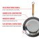 JOYCE CHEN Classic Series 12Inch Carbon Steel Stir Fry Pan with Birch Handle