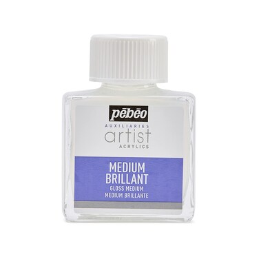 Pebeo Artist Acrylics Auxiliaries Gloss Medium 75Milliliter