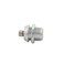 FJM Security 2615BKD Miniature Tubular Push Locks with Chrome Finish Keyed Different  1 Pack