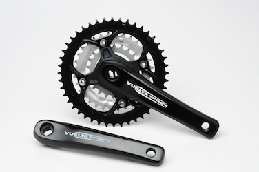 Vuelta MTB Pro 44S32S22S SQ 10464BCD Crank Set Black 170mm