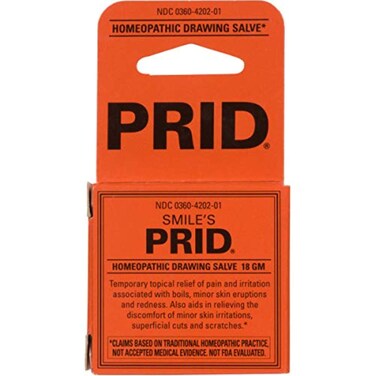 Smiles PRID Drawing Salve by Hylands Relief of Topical Pain and Skin Irritations 18 grams