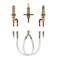 Moen 4794 MPact TwoHandle Roman Tub Valve with 10Inch Center and 12Inch PEX Cold Expansion