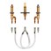 Moen 4794 MPact TwoHandle Roman Tub Valve with 10Inch Center and 12Inch PEX Cold Expansion