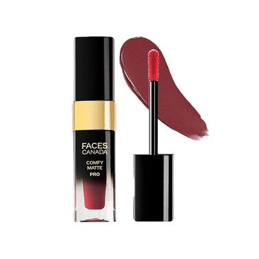 FACESCANADA Comfy Matte Pro Liquid Lipstick  Call Me Chocolate 07  10 HR Long Lasting Lightweight  Intense Lip Color  NonDrying  Smooth Texture  019 Fl Oz55ml
