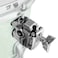 Ludwig LAPAM1 Atlas Single Mount Bracket Drum Set Mounting Hardware SilverBlack