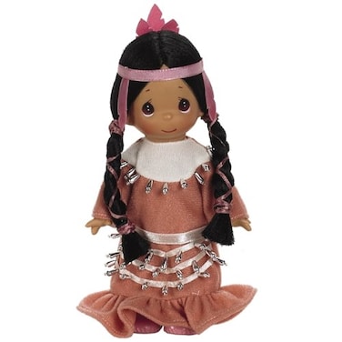 The Doll Maker Precious Moments Dolls Linda RickTen Little Indians 5 Little Indian 7 inch Doll