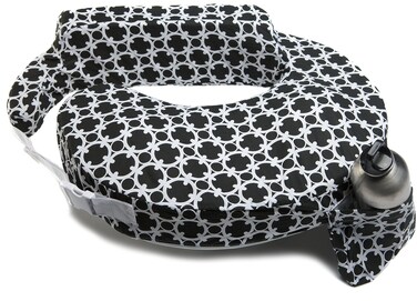 My Brest Friend Original Nursing Pillow Cover  Slipcovers for Baby  Adjustable Fit Easy Care Durable  Original Nursing Pillow Not Included Black and White Marina