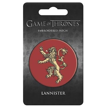 Game of Thrones Embroidered Patch Lannister