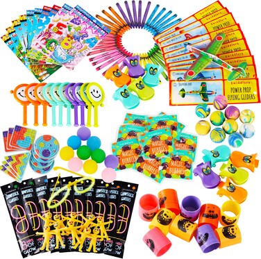 THE TWIDDLERS 120 Premium Birthday Party Favor Toys for Boys  Girls  Goodie Bag  Pinata Fillers Easter Treasure Box Classroom Rewards Carnival Prizes