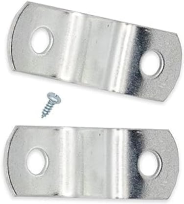 14 Depth  Offset Mounting Canvas Z Clips for Picture Framing  6 X 38 PanHead Screws Included  Pack of