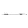 Pentel Rsvp Ballpoint Pen Value Pack Stick Medium 1 Mm Black Ink Clearblack Barrel 24pack