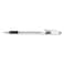 Pentel Rsvp Ballpoint Pen Value Pack Stick Medium 1 Mm Black Ink Clearblack Barrel 24pack