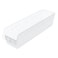 AkroMils 30094 Plastic Nesting ShelfMax Storage Bin Box 24Inch x 6Inch x 6Inch Clear 10Pack