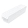 AkroMils 30094 Plastic Nesting ShelfMax Storage Bin Box 24Inch x 6Inch x 6Inch Clear 10Pack
