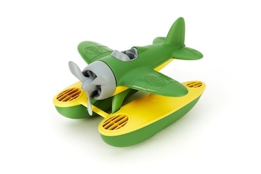 Green Toys Seaplane in Green Color  BPA Free Phthalate Free Floatplane for Improving Pincers Grip Toys and Games 9 x 95 x 6 inches