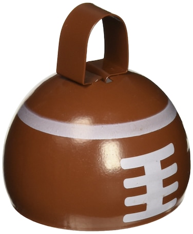 Beistle 1Pack Football Cowbell for Party Favors 314Inch