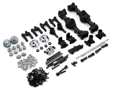 GMade 51100 R1 Front and Rear Portal Axle Set