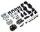 GMade 51100 R1 Front and Rear Portal Axle Set
