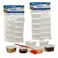 Mini Storage Containers with Lids Sure Fresh Plastic Reusable Round and Rectangular 20pc Set