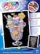 Sequin Art Blue Ice Cream Sundae Sparkling Arts and Crafts Picture Kit Creative Crafts